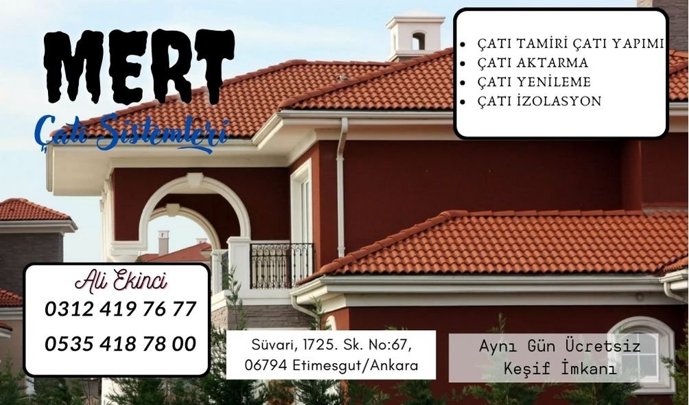 Etimesgut Çatı Tamiri
