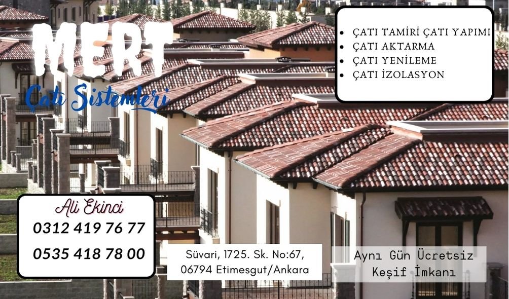 Etimesgut Çatı Oluk 